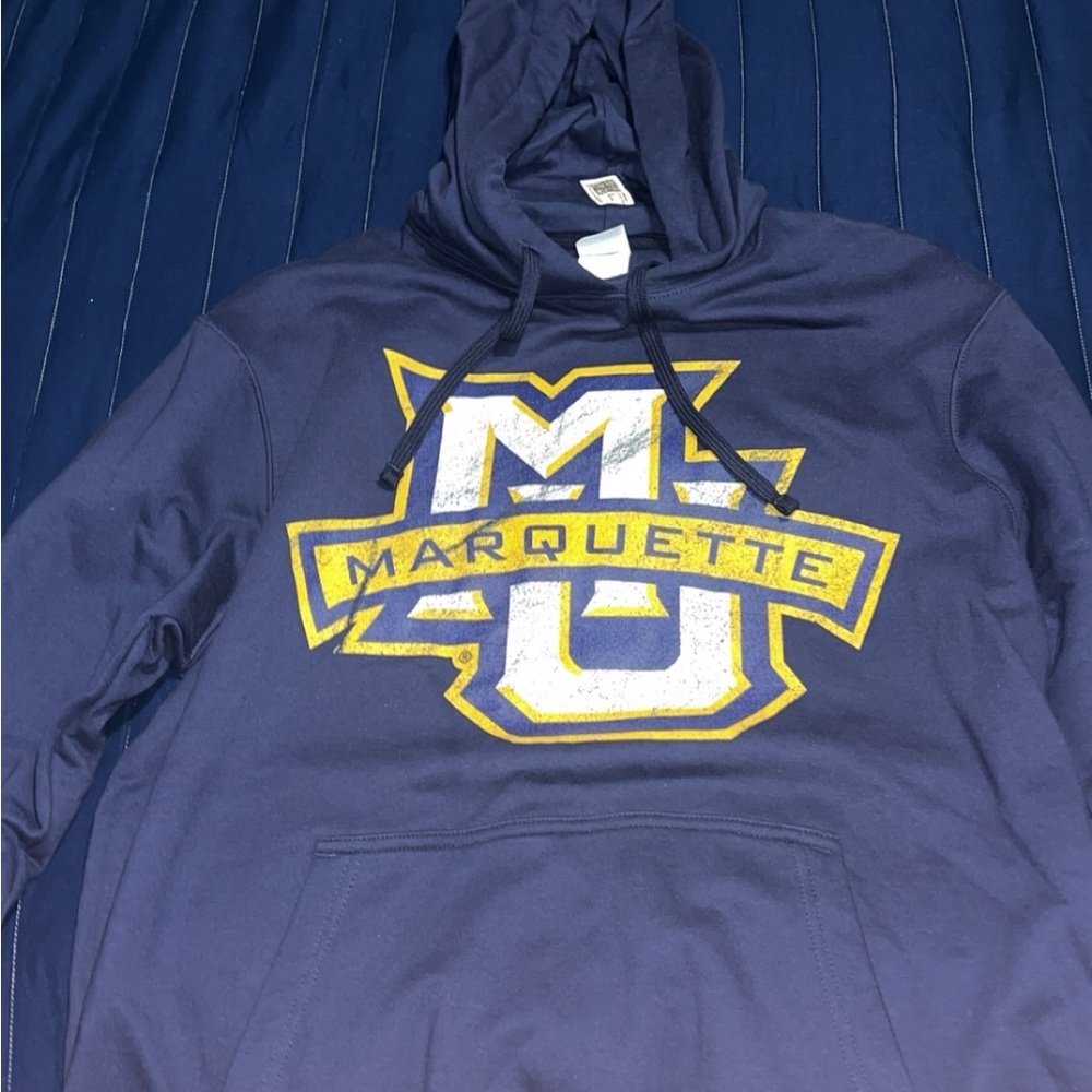 Marquette University Navy Hoodie